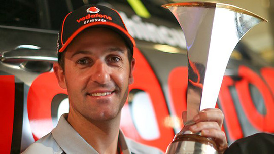 2012 Drivers' Champion Jamie Whincup