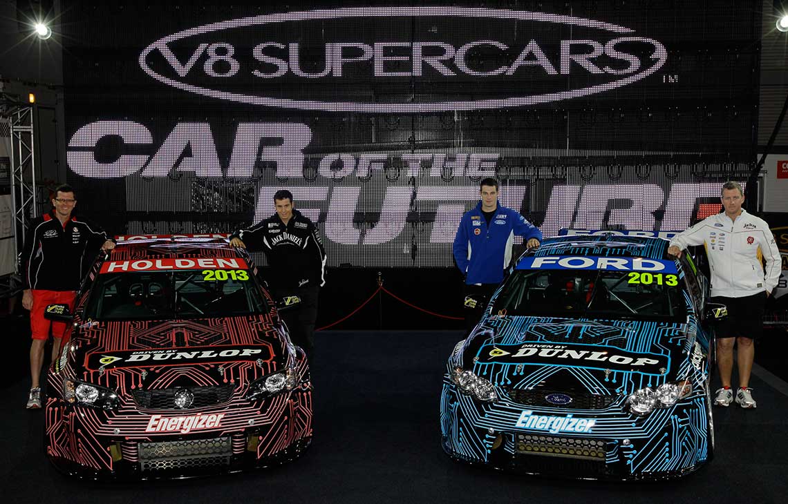 V8 Supercars Car of the Future launch