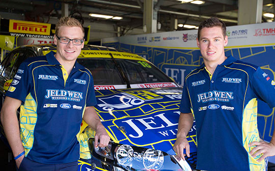Jack Perkins and Enduro Cup partner Cameron Waters 