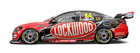 Side view of the 2014 Lockwood Racing livery