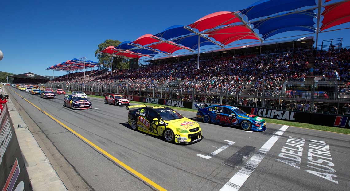 V8 Supercars new race formats get underway with the Clipsal 500 in Adelaide
