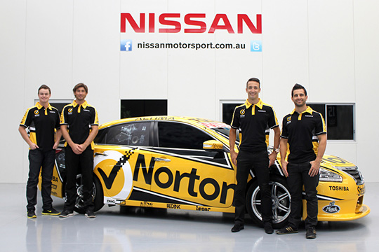 2014 Norton Hornets co-drivers Dean Fiore and Taz Douglas