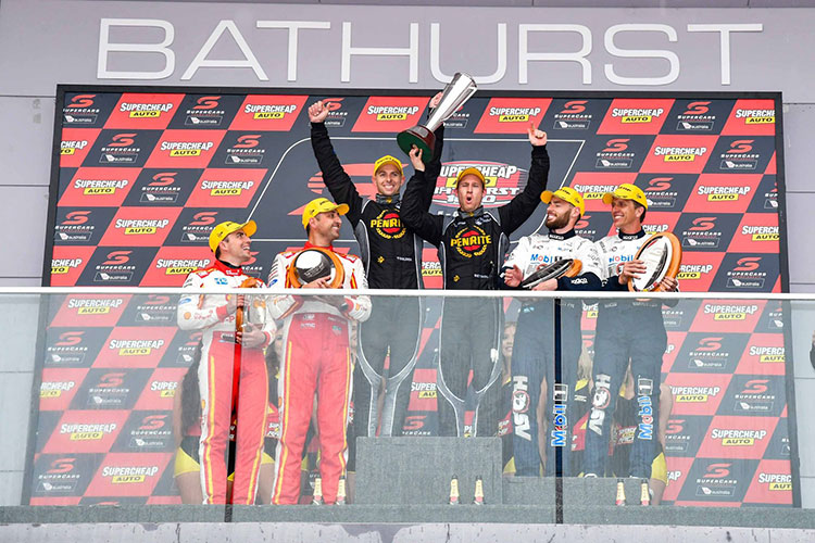 2017 Bathurst 1000 podium